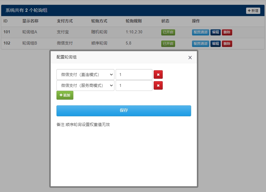 【易支付教程】易支付如何设置轮询支付通道? 【易支付教程】易支付如何设置轮询支付通道?